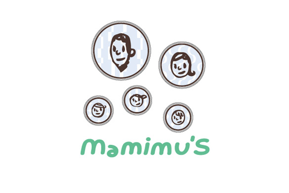 mamimu's（マーミームーズ）のロゴマーク